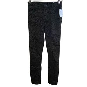 STS Blue Ellie Ankle Skinny Leopard Print Animal Print Women Jeans Size 25
